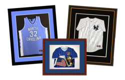 Shadowbox, Football, Baseball, Soccer, Sports, Custom, Framing