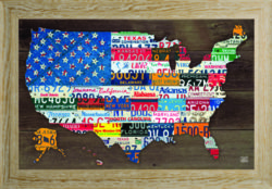 USA wooden Frame