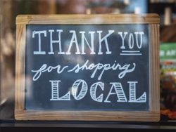 Thank you for shopping local